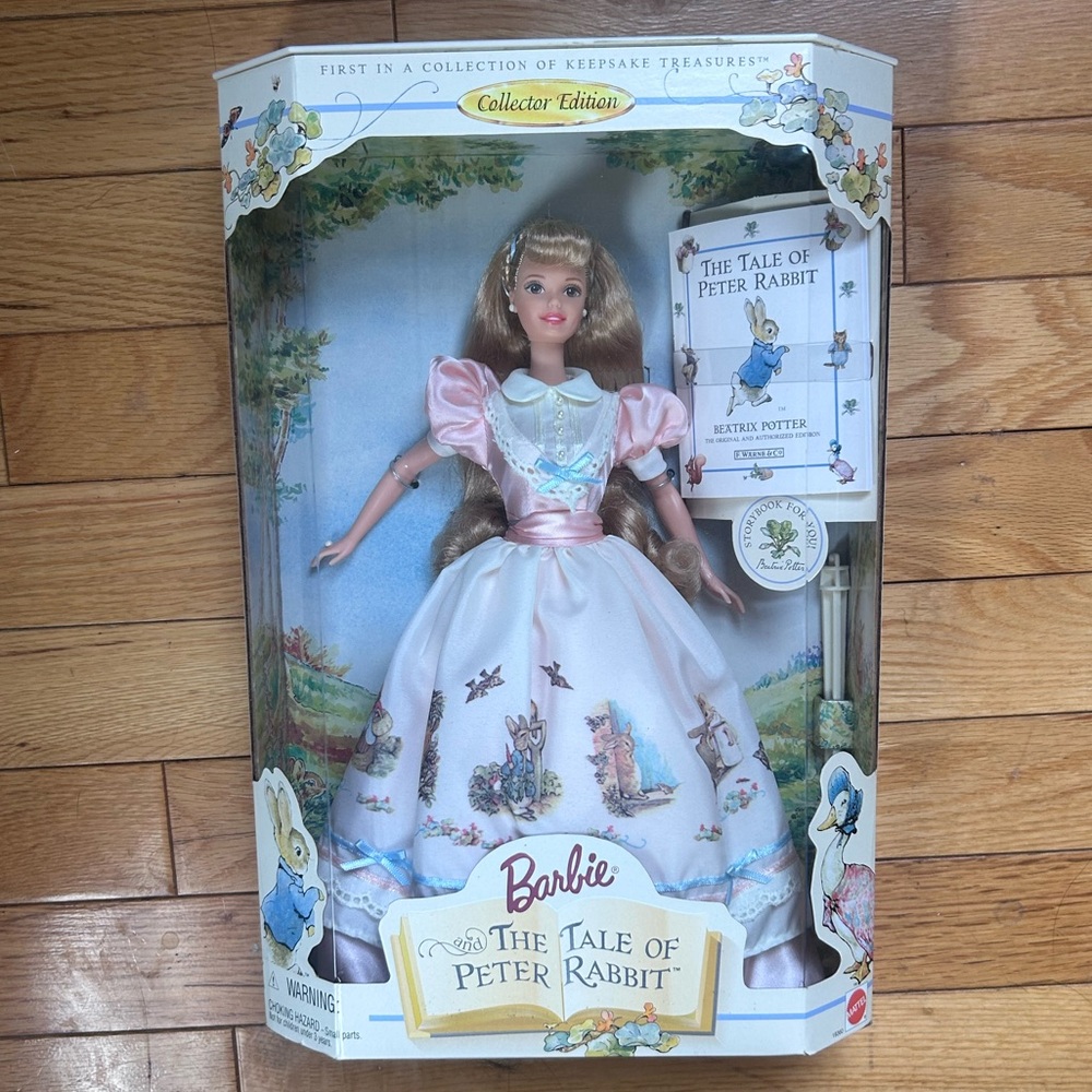 VINTAGE - 1997 Barbie Tale of Peter Rabbit Collectors Edition - NWT in box